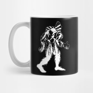 Sasquatch Mountains Art Mug